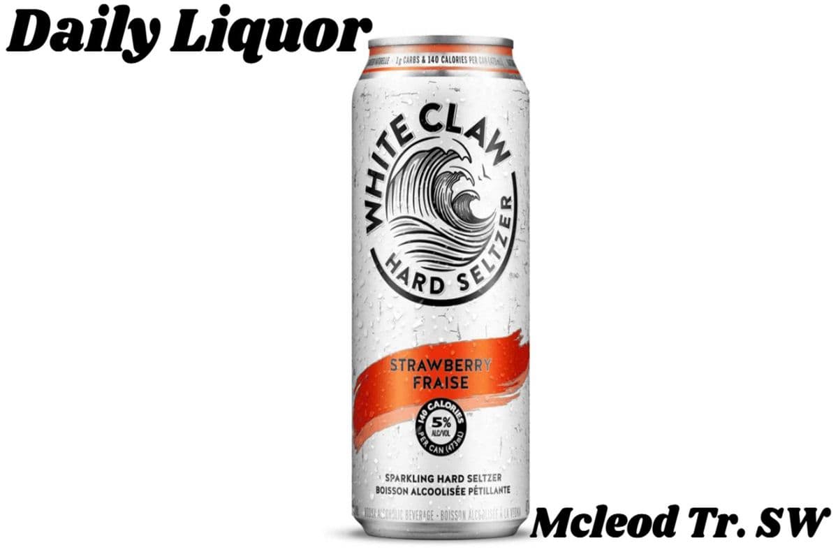 WHITE CLAW STRAWBERRY 473ML (1 x 473ML)