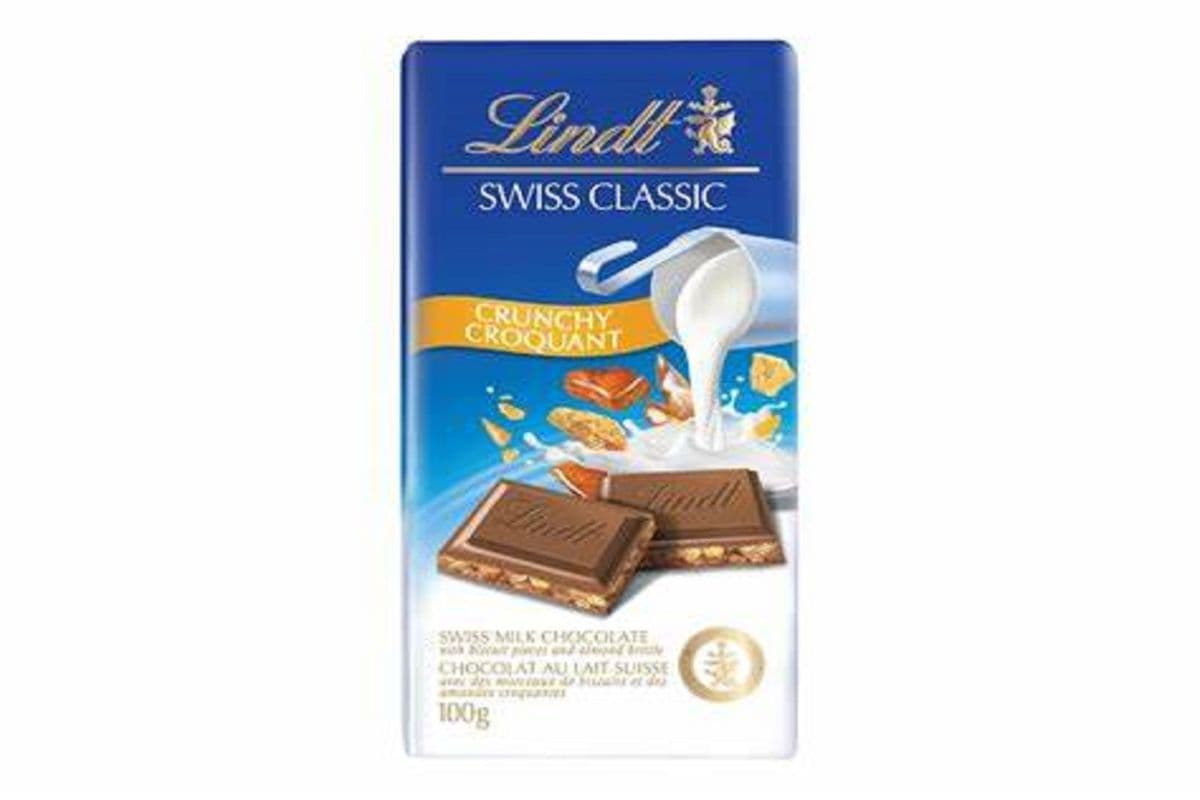 Lindt Swiss Classic Crunchy (100g)