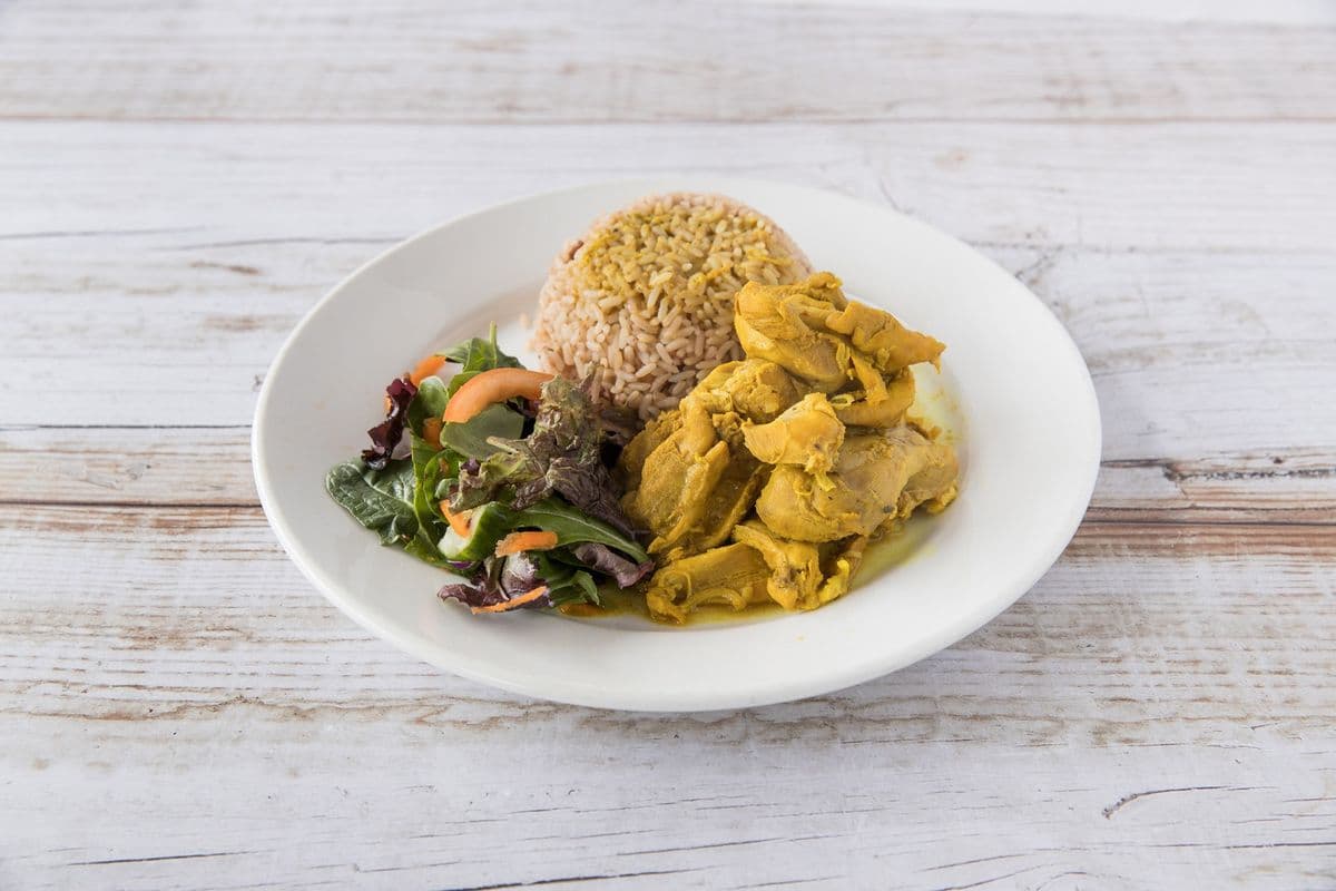 Curry Chicken Dinner