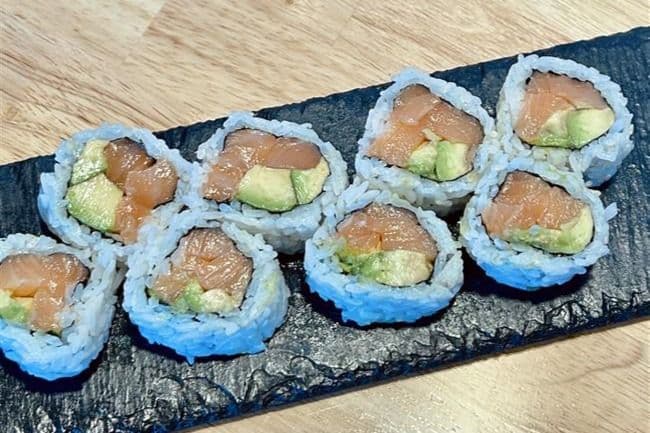 37. Avocado and Salmon Roll