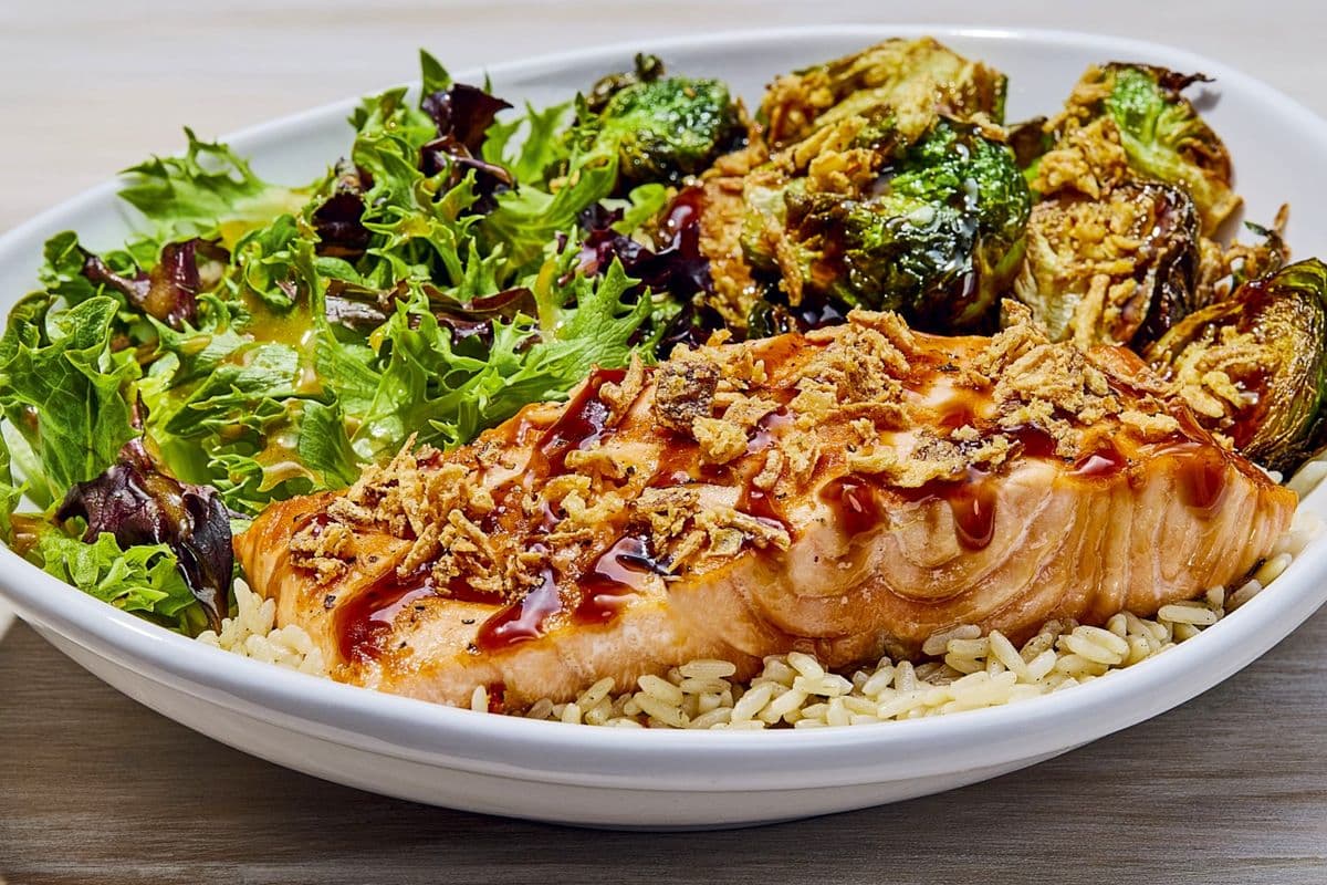 Sesame-Soy Salmon Bowl
