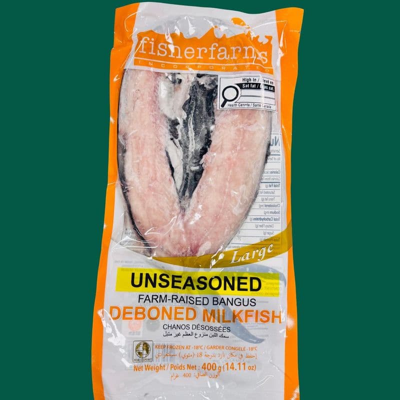 Milkfish Deboned, Plain, 400g, Fisherfarms
