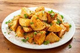 Patate a l'ail/ Garlic potatoes