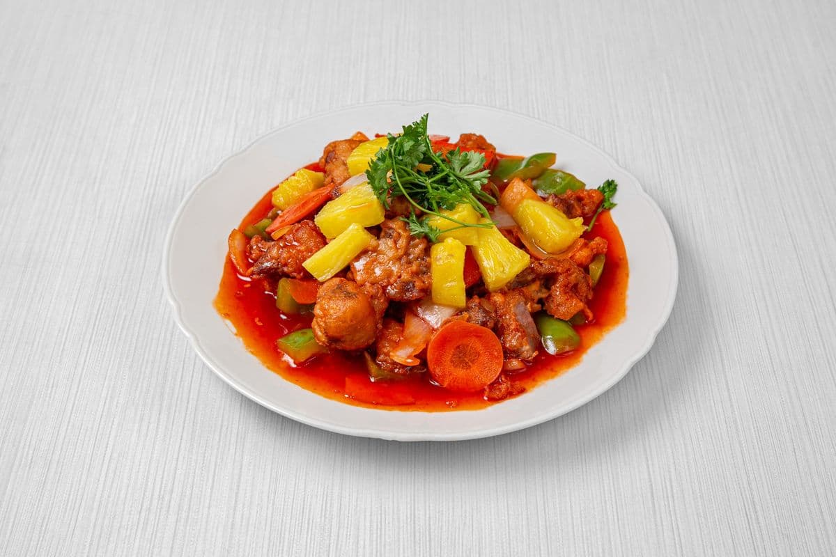 Sweet and Sour Pork with Pineapple