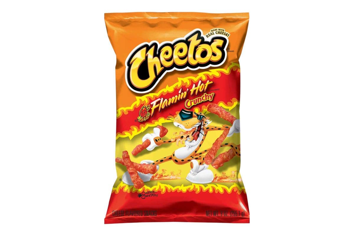 Cheetos Crunchy Flamin' Hot (285gm) (290 Cal)