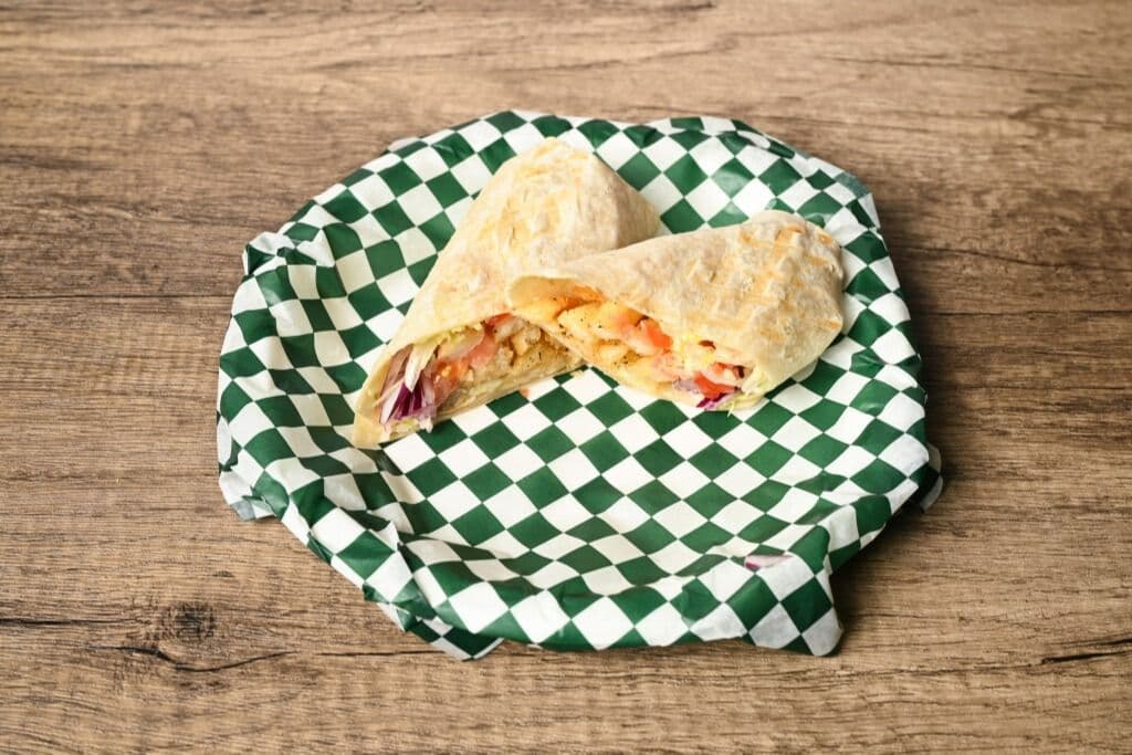 Fried Chicken Wrap