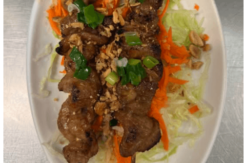 11. Pork Skewer (2 pcs)