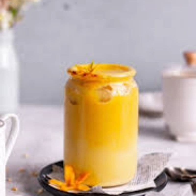 Iced Gold Rush Latte