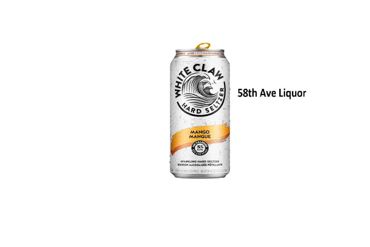 WHITE CLAW MANGO CAN (1 x 473ML)