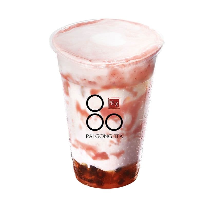 Strawberry Cheesecake Milk Tea
