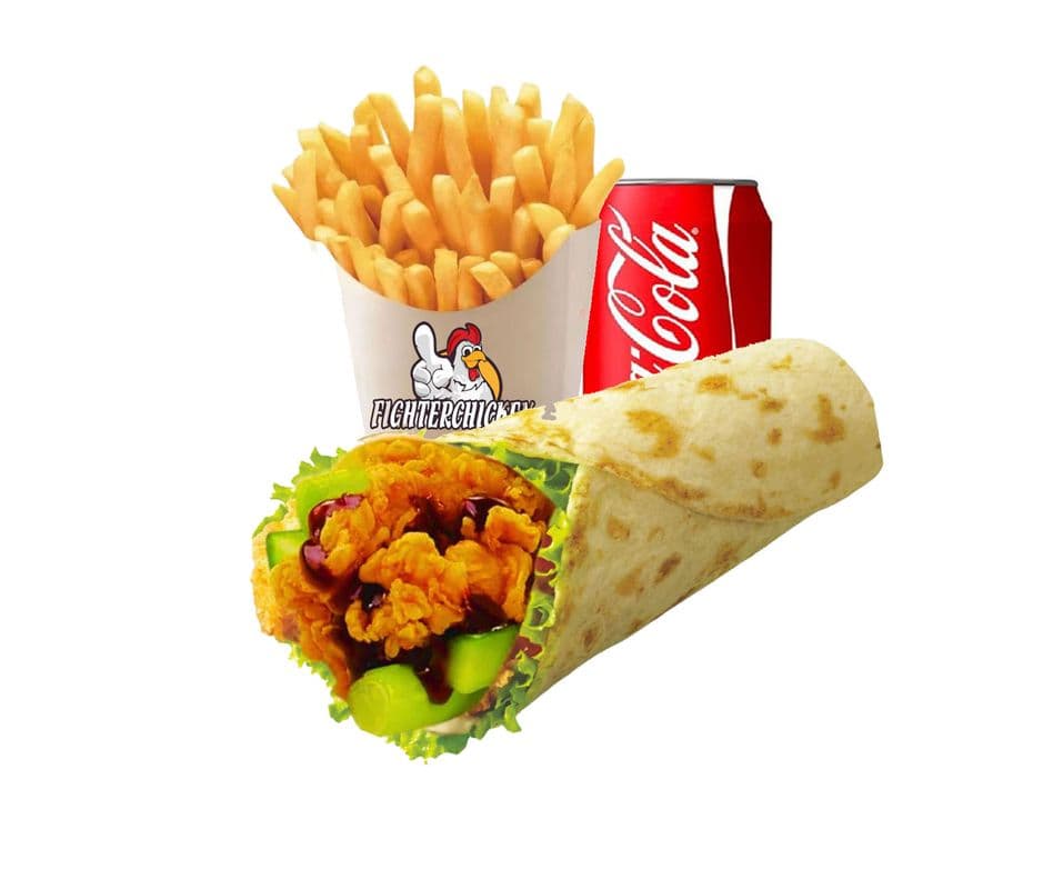 House Special Chicken Wrap Combo