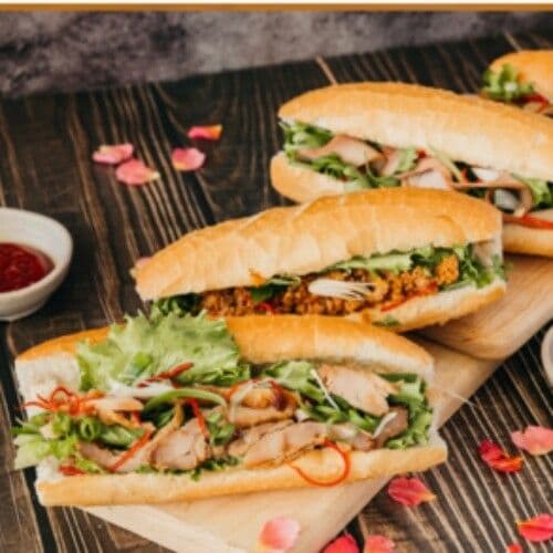 Satay Chicken Banh Mi