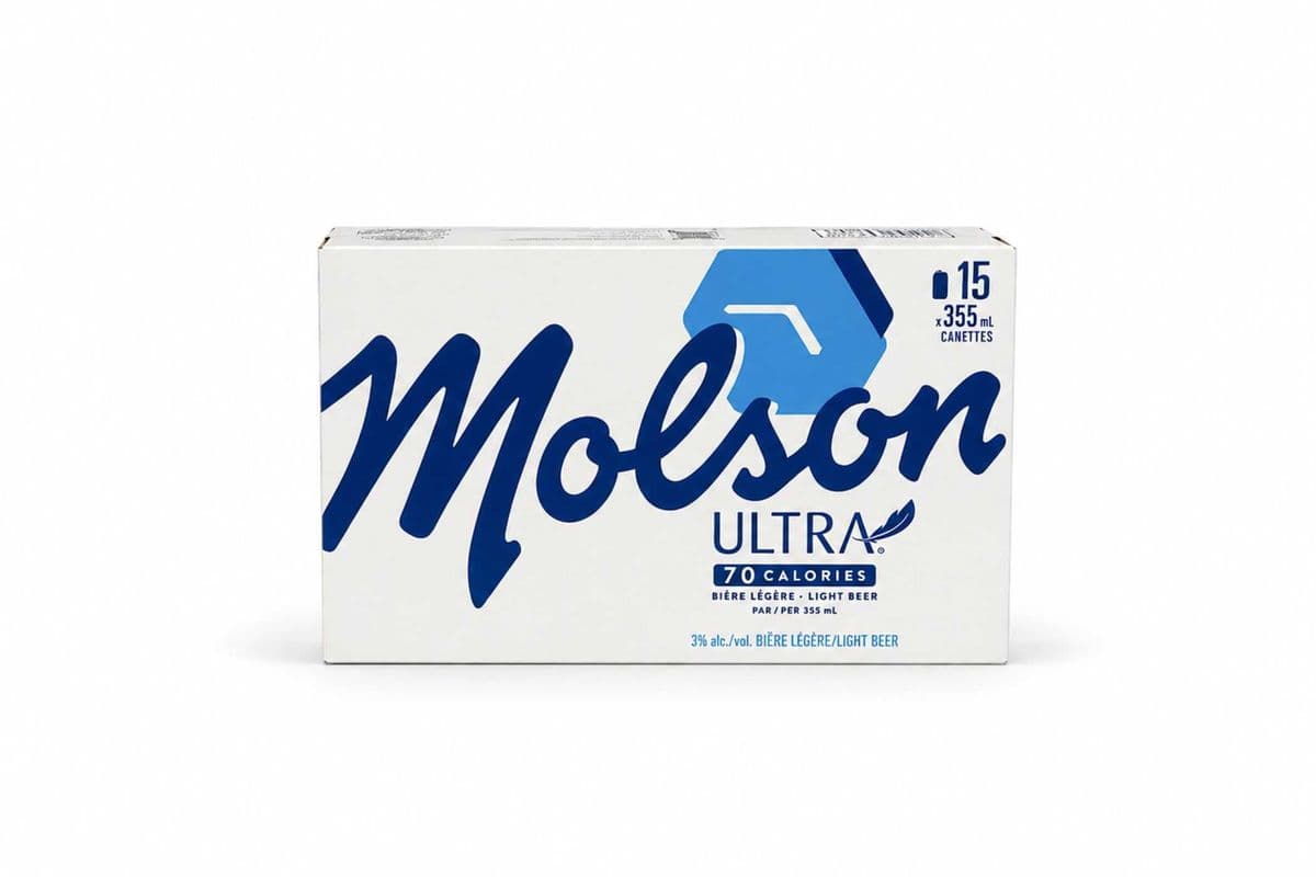Molson Ultra (15 x 355ml)