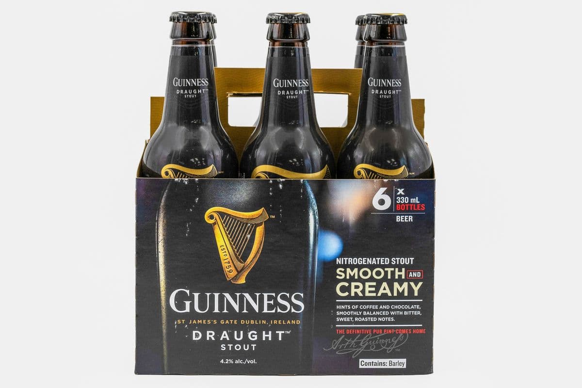 Guinness Draught 6 bottles (6 x 330ml)