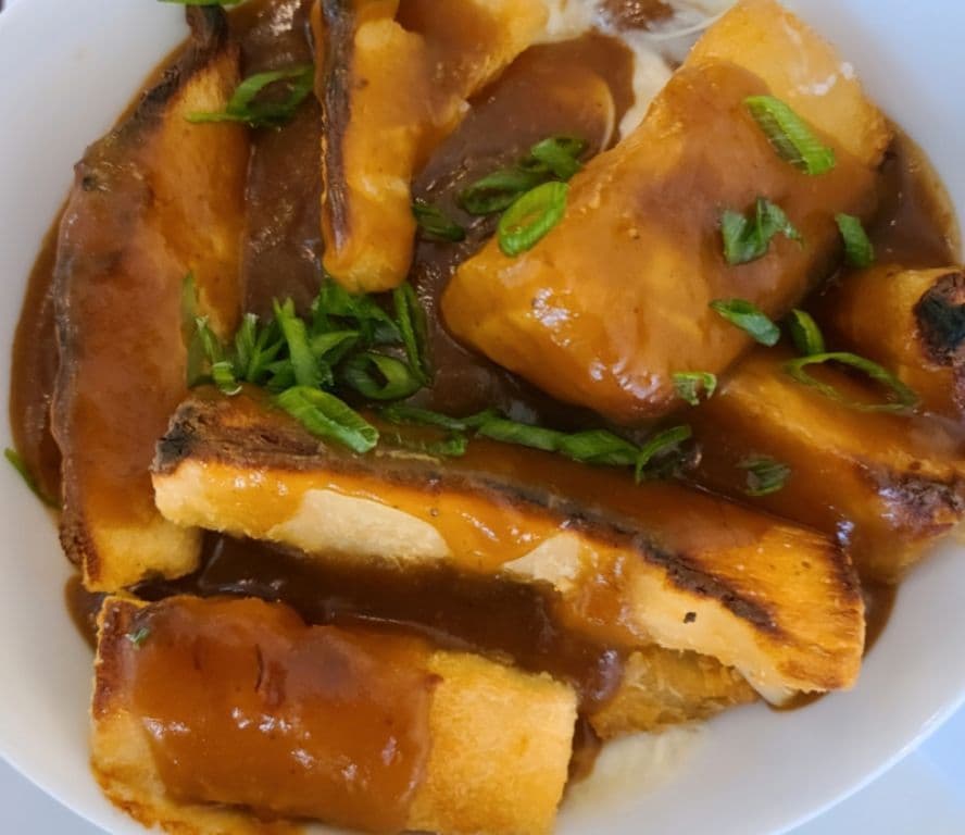 Poutine Yuca Fries