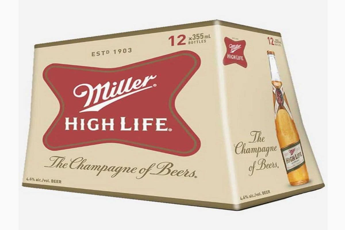 MILLER HIGH LIFE BTL (12 x 330ML)