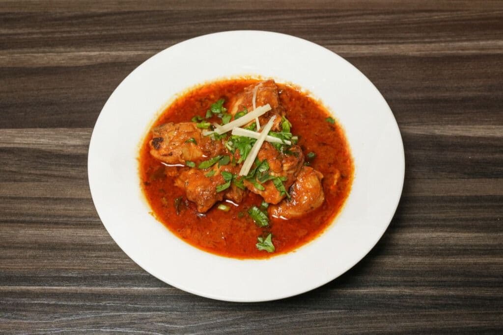 Chicken Curry with Naan