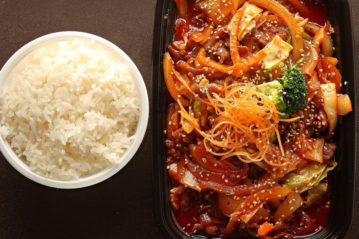 Spicy Pork Dolsotbap