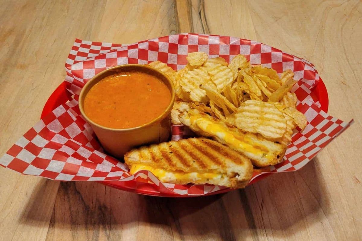 Grilled Cheese and Tomato Soup