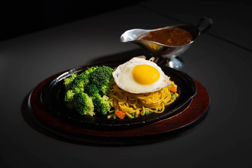 Vegetarian Hot Iron Plate / 蔬菜鐵板(不含肉類)
