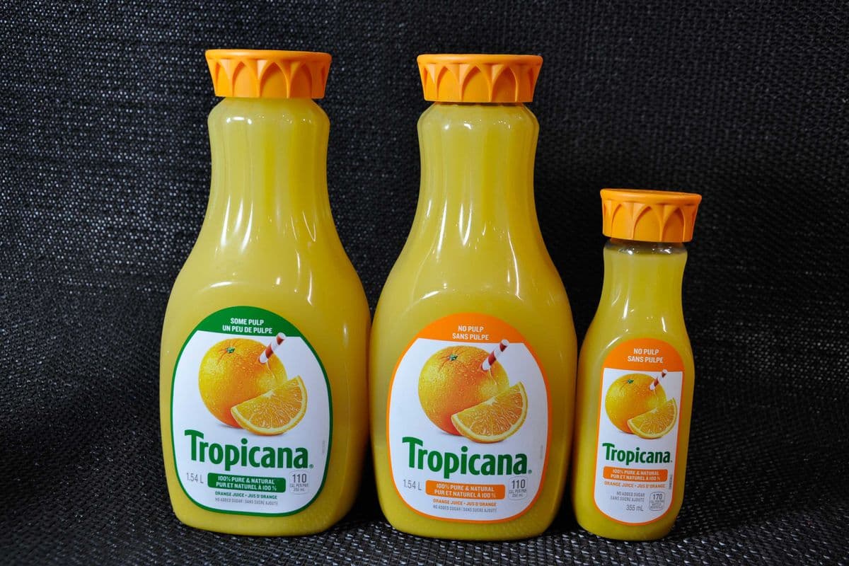 Tropicana Pure Premium Orange Juice (355ml-1.54L)