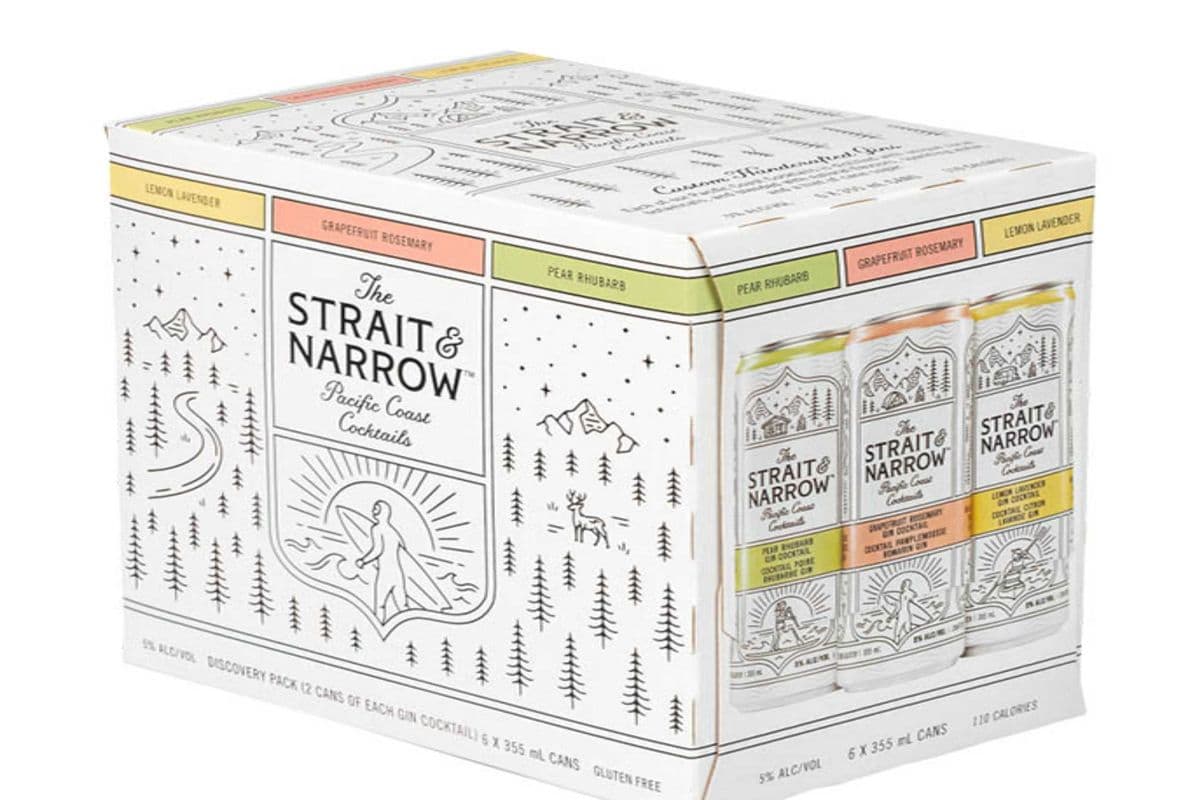 STRAIT & NARROW GIN MIXED-6PK (6 x 6*355ML)