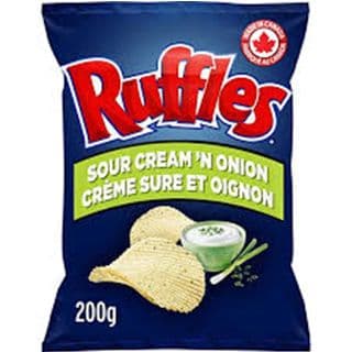 Ruffles Sour Cream 'n Onion (200 g)