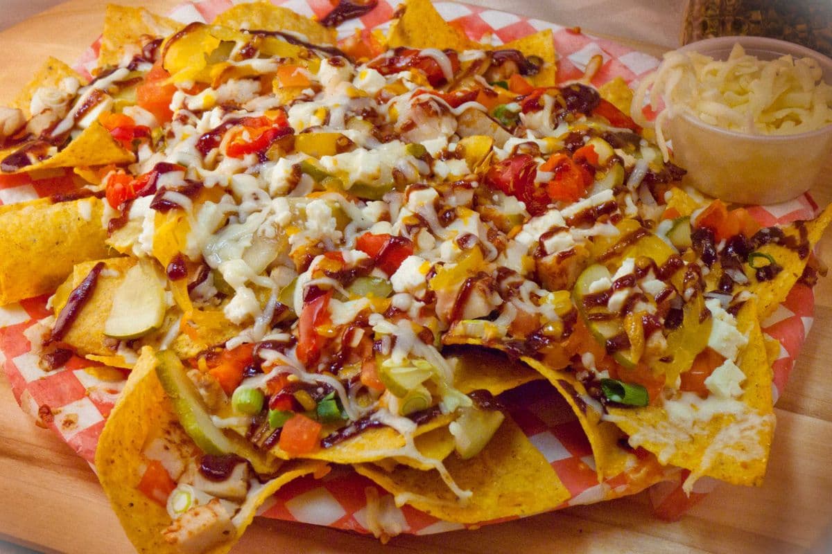 12" Medium BBQ Chicken Nachos