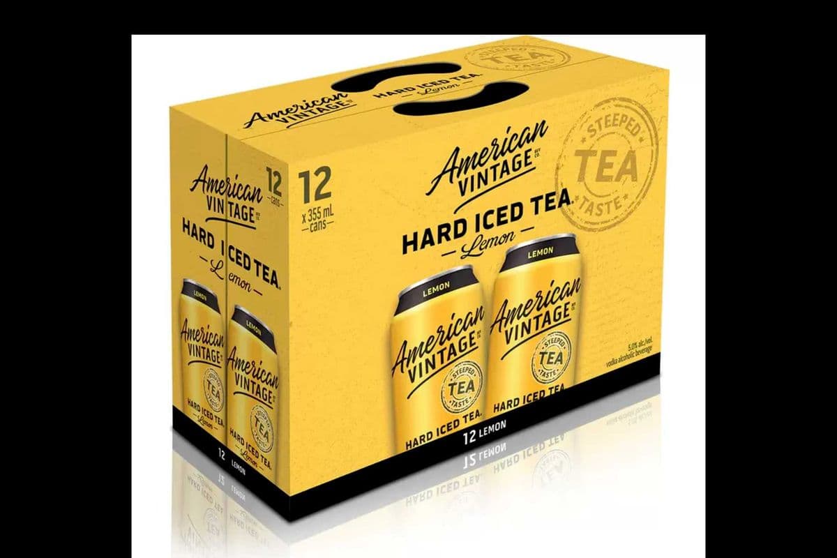 American Vintage Lemon Tea (12 x 355ML) (12 x 355ML)