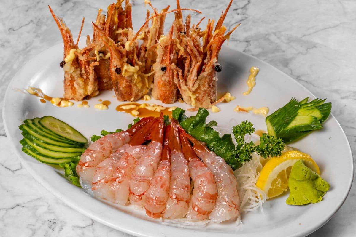Amaebi Sashimi