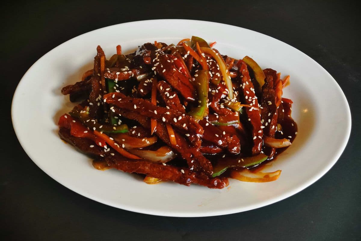 Ginger Pork or Chicken