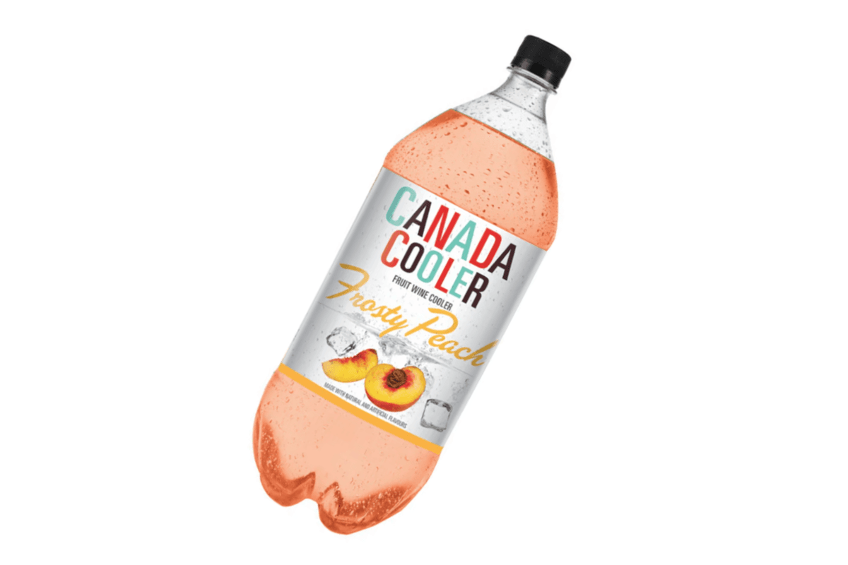2L Canada Cooler Frosty Peach (1 x 2L)