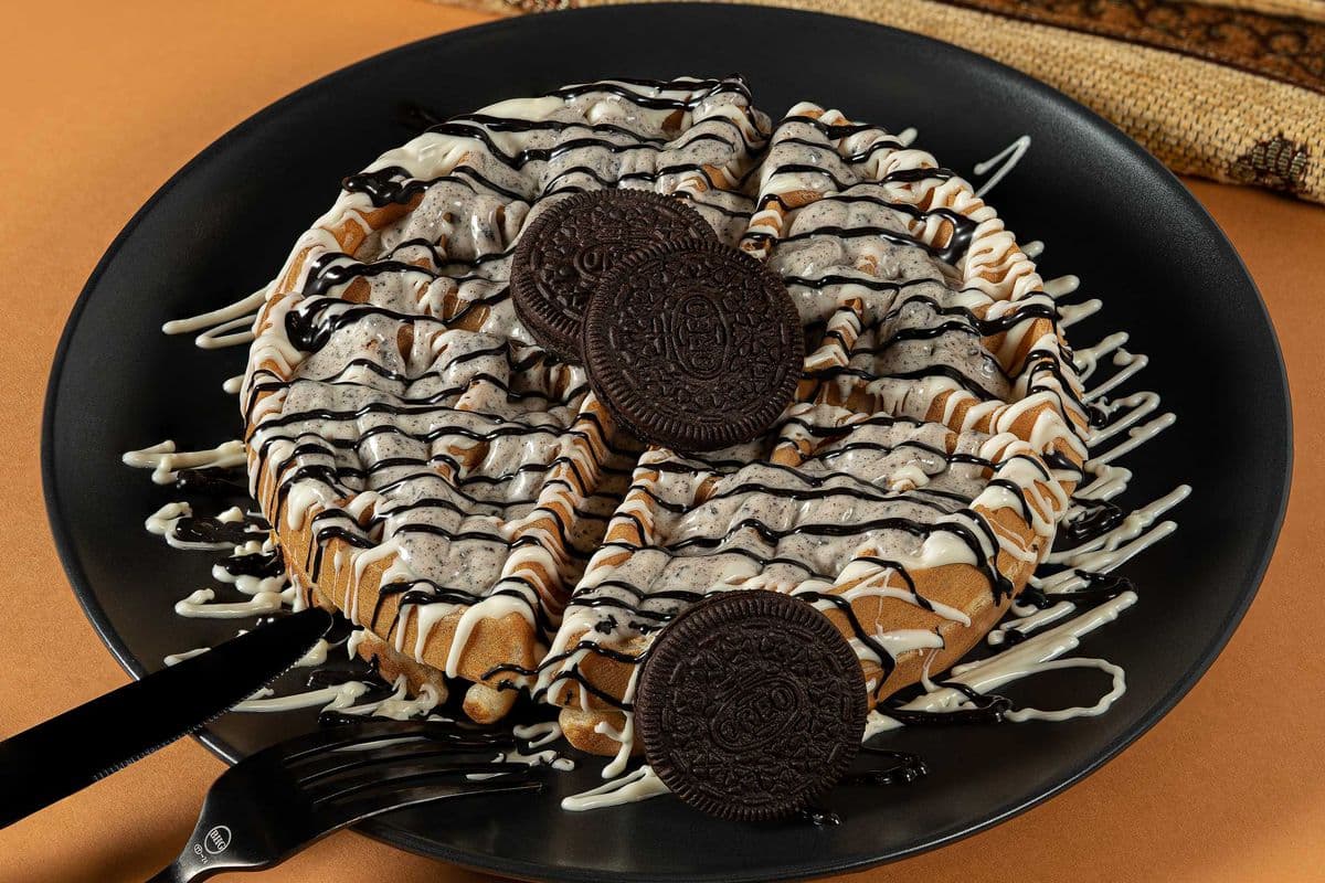 Cookies and Cream Waffles