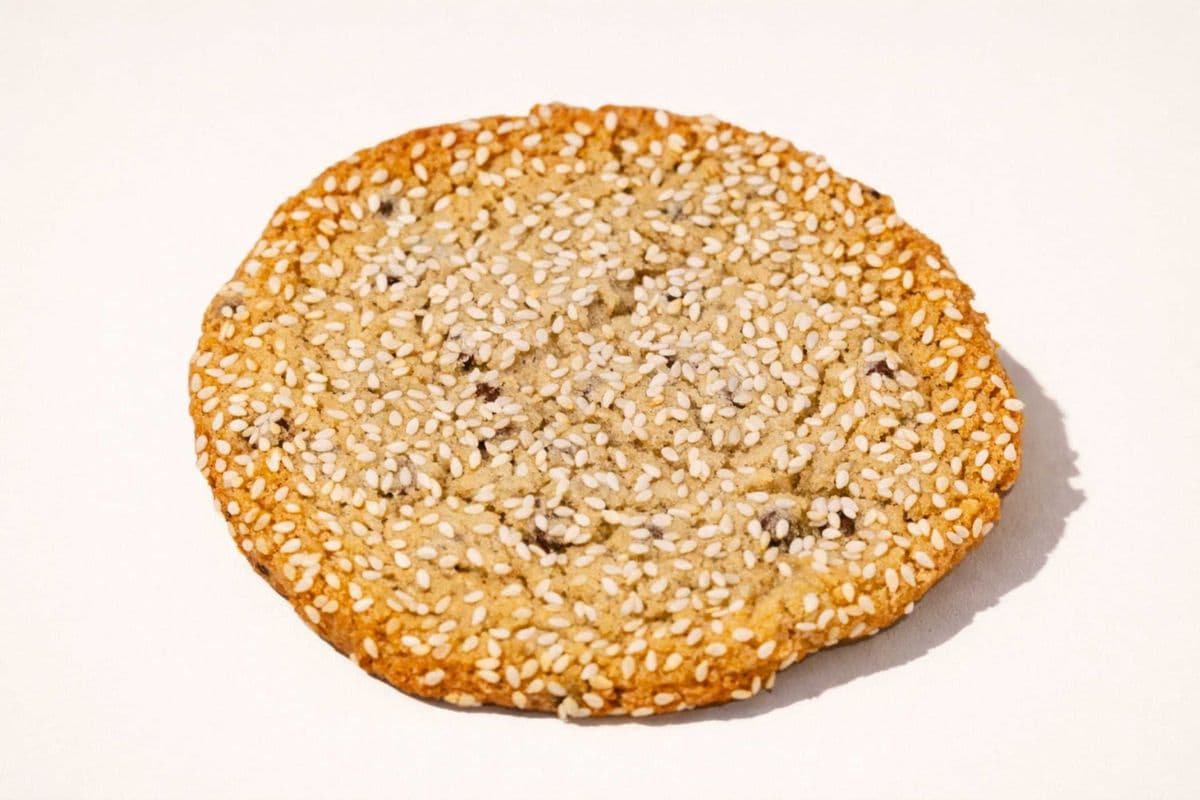 Chewy Sesame Chocolate Cookie