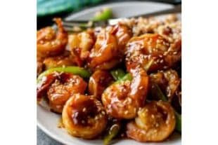 D2. Shrimp Teriyaki with Vegetables and Rice