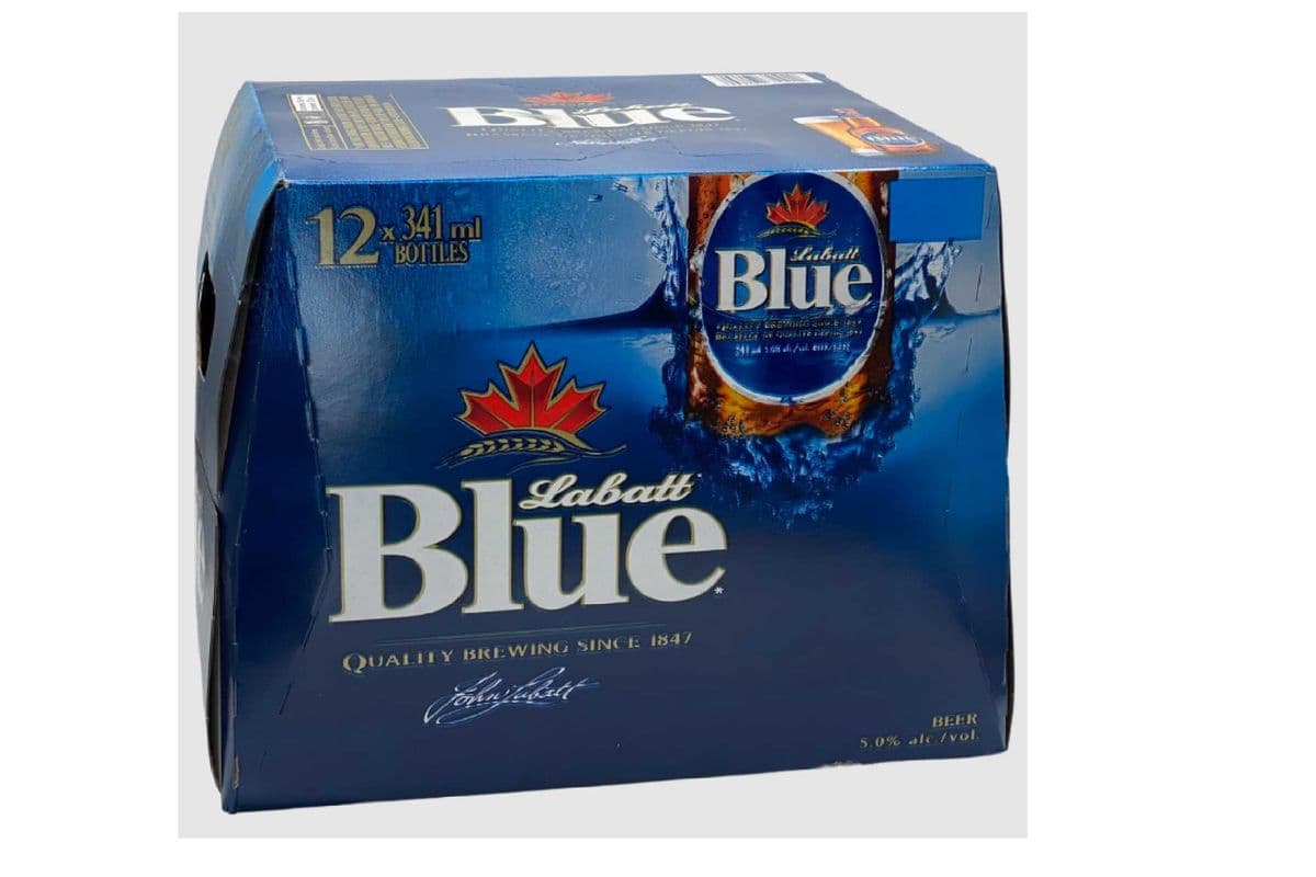 Labatt Blue (12 x 341 ml Bottles)