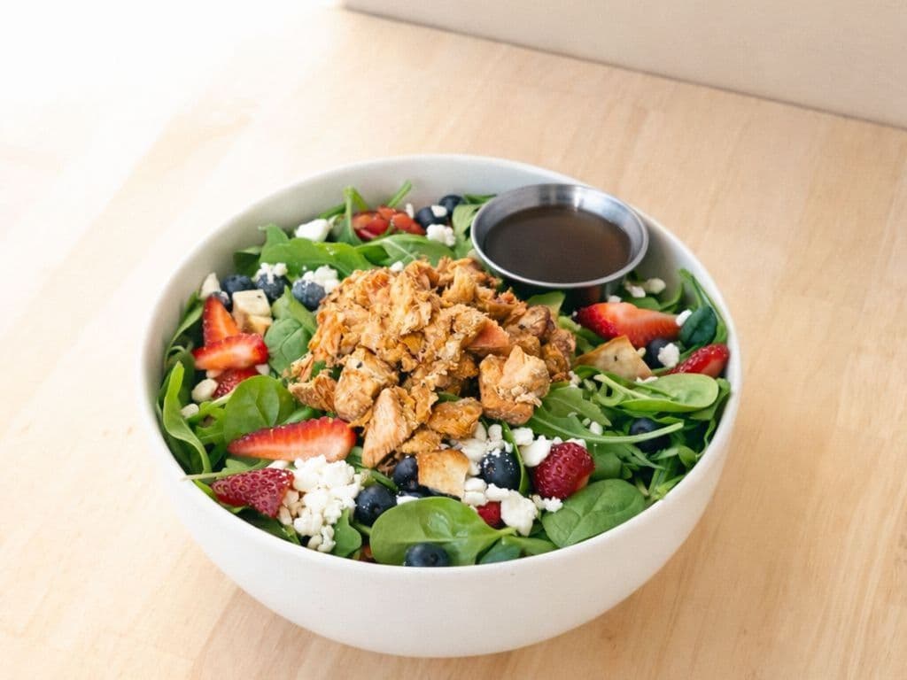 SALADE SAUMON-ERABLE