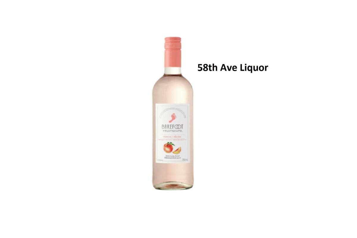 BAREFOOT FRUITSCATO PEACH 750ML (1 x 750ML)