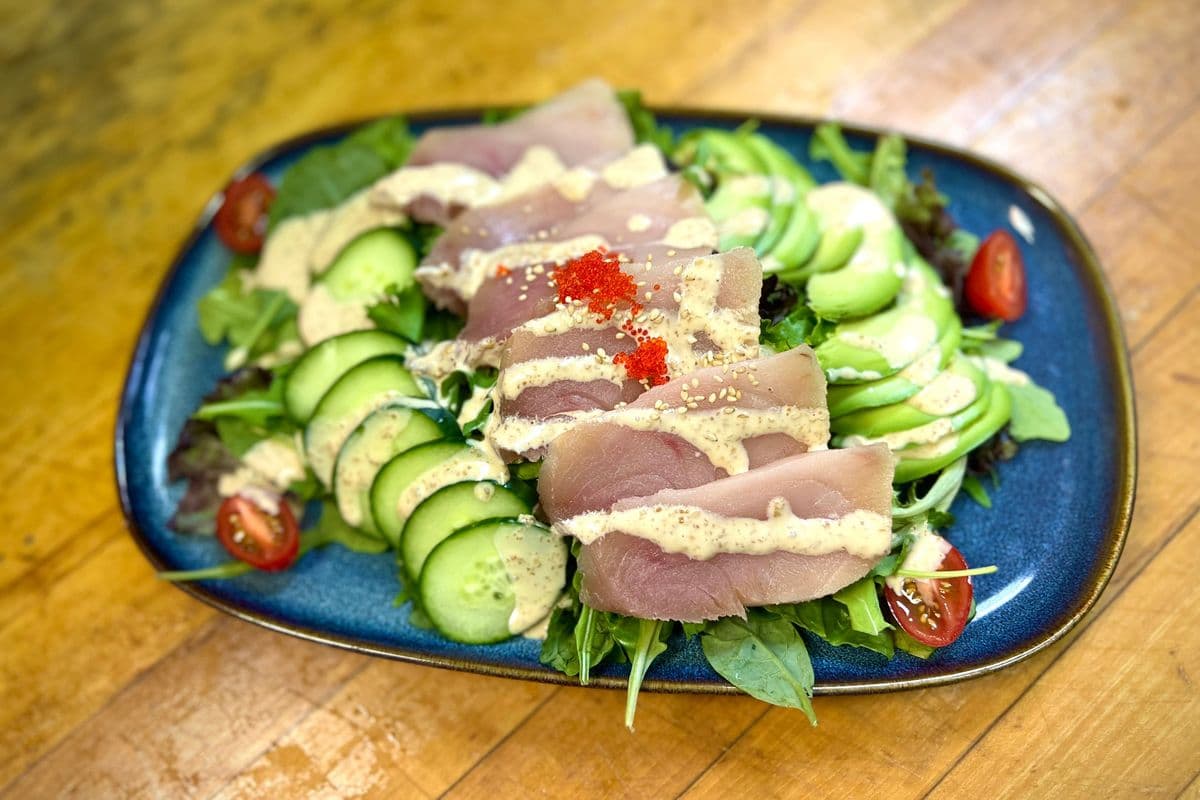 Tuna Sashimi Salad