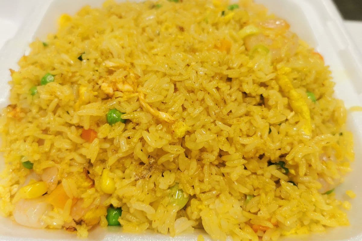 Curried Shrimp Fried Rice