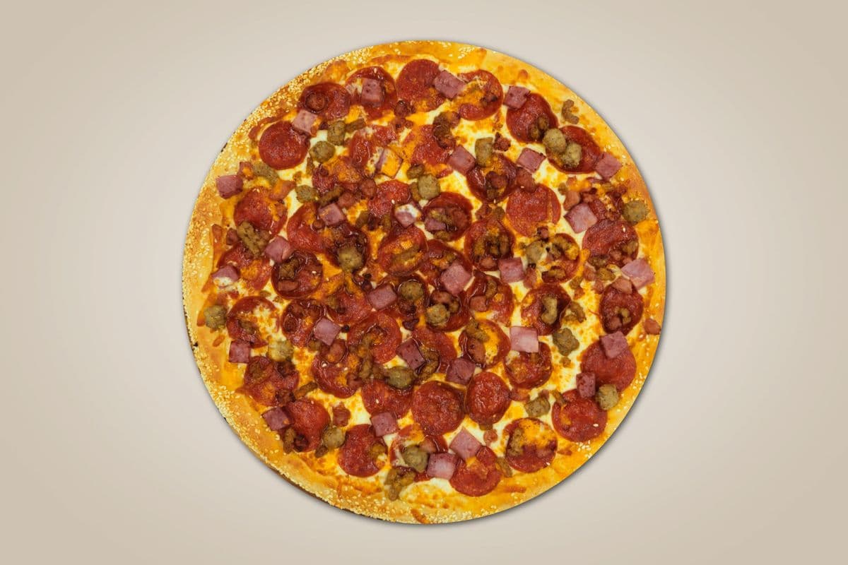 26. 12" Medium All Meat Pizza