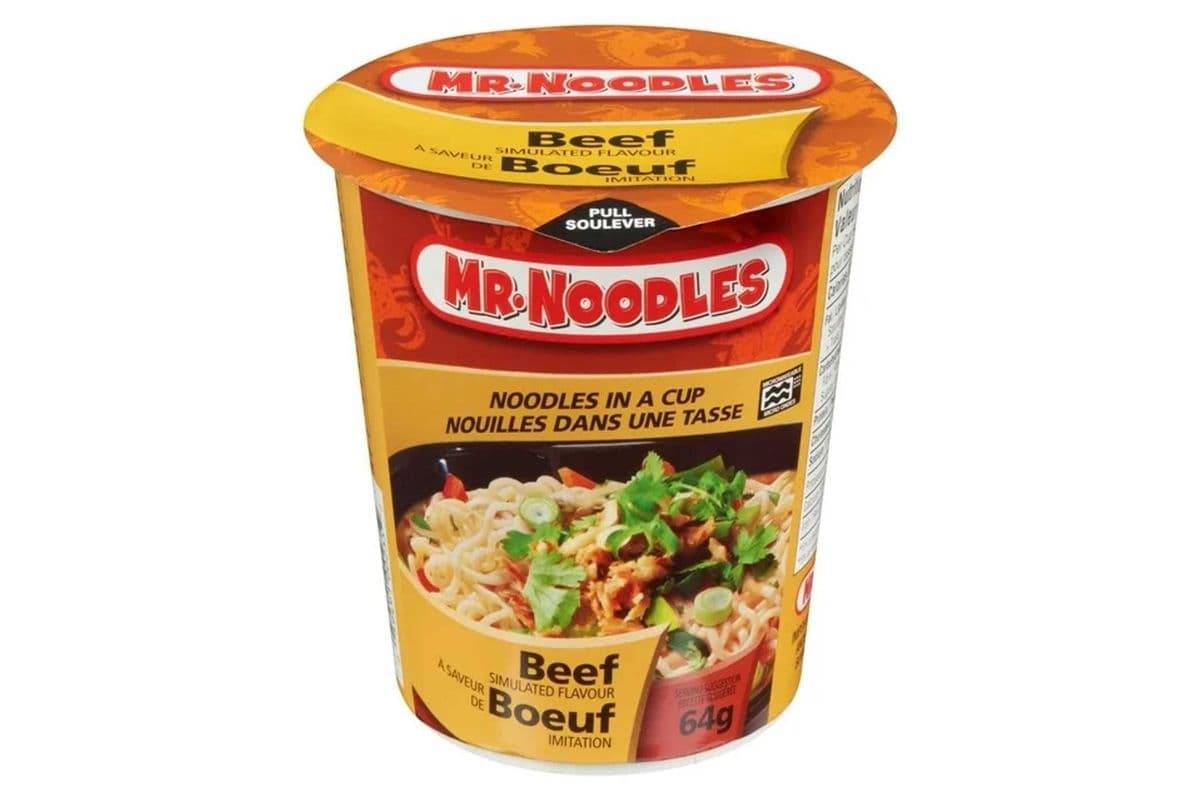 Mr. Noodles Beef Cup (64 g)