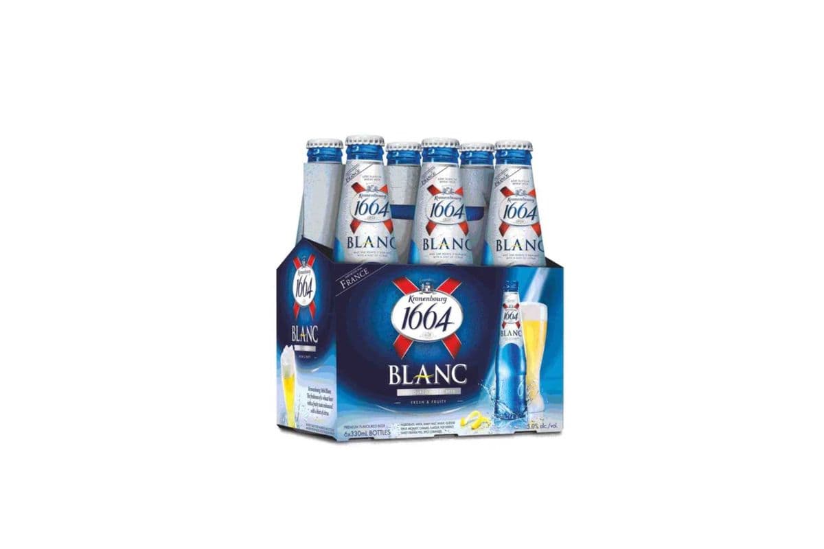 Kronenbourg Blanc (6 Pack) (6 x 330 ml Bottles)