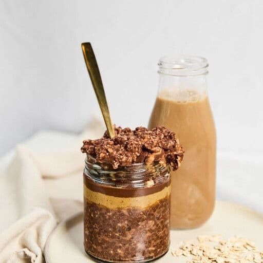 Protein Snickers Oatmeal