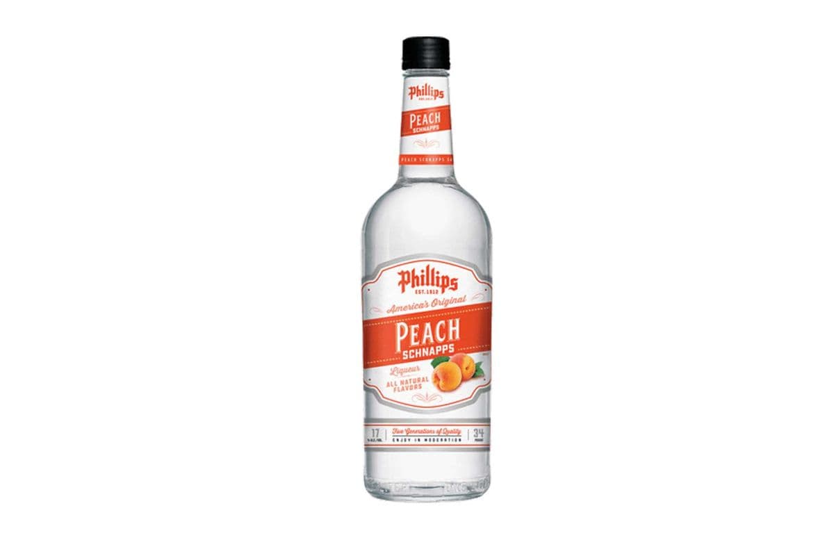 PHILLIPS PEACH SCHNAPPS 750ML (1 x 750ml)