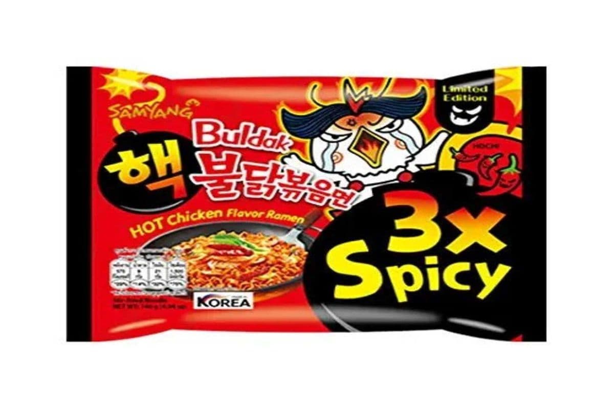 Samyang Buldak Korean 3X Spicy Ramen (140g)