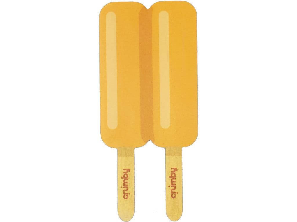 Sticker - Crumby Orange Popsicle