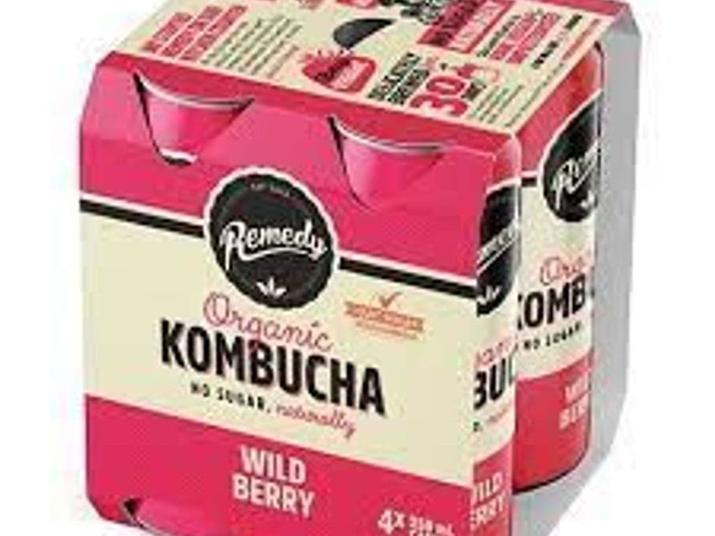 REMEDY WILD BERRY KOMBUCHA 4X330ML