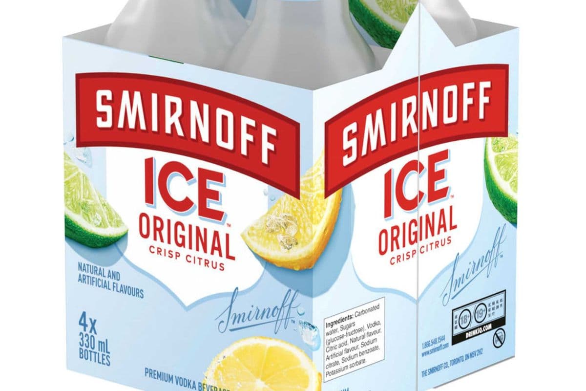 SMIRNOFF ICE (4 BOTTLES) (4 x 330ML BOTTLE)