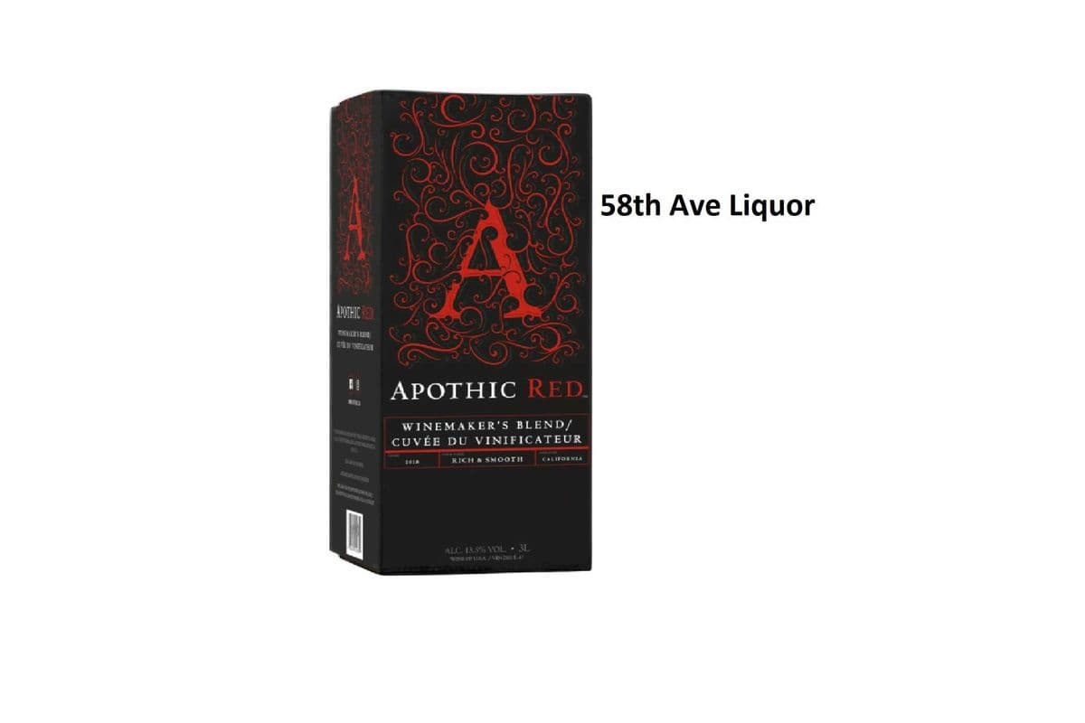 APOTHIC RED 3L (1 x 3L)
